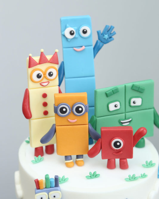 Numberblocks Theme Cake