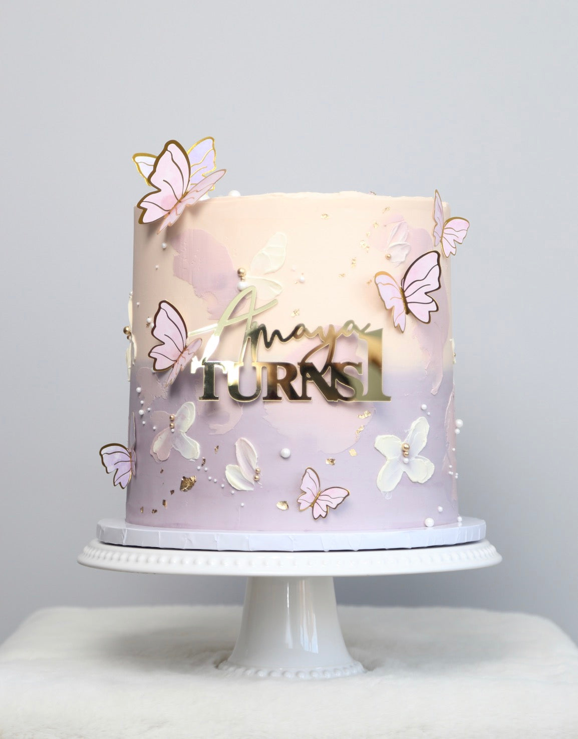 Dreamy Butterfly Fairy Cake