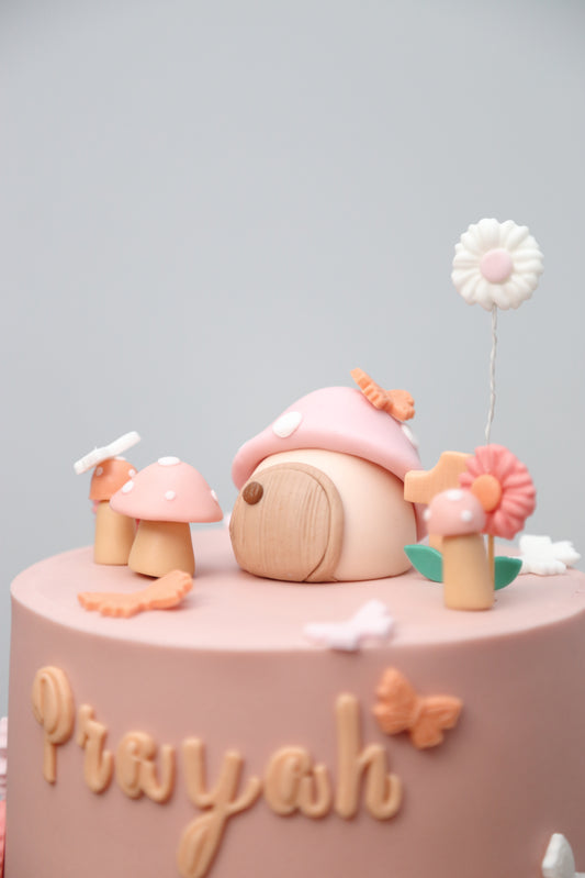 Dreamy Mushroom Meadow Cake