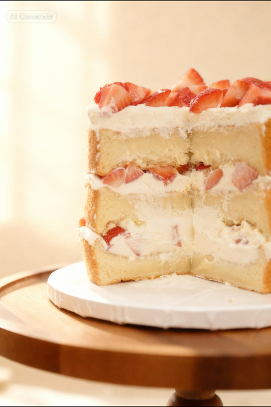 Angel Cream Strawberry Chiffon