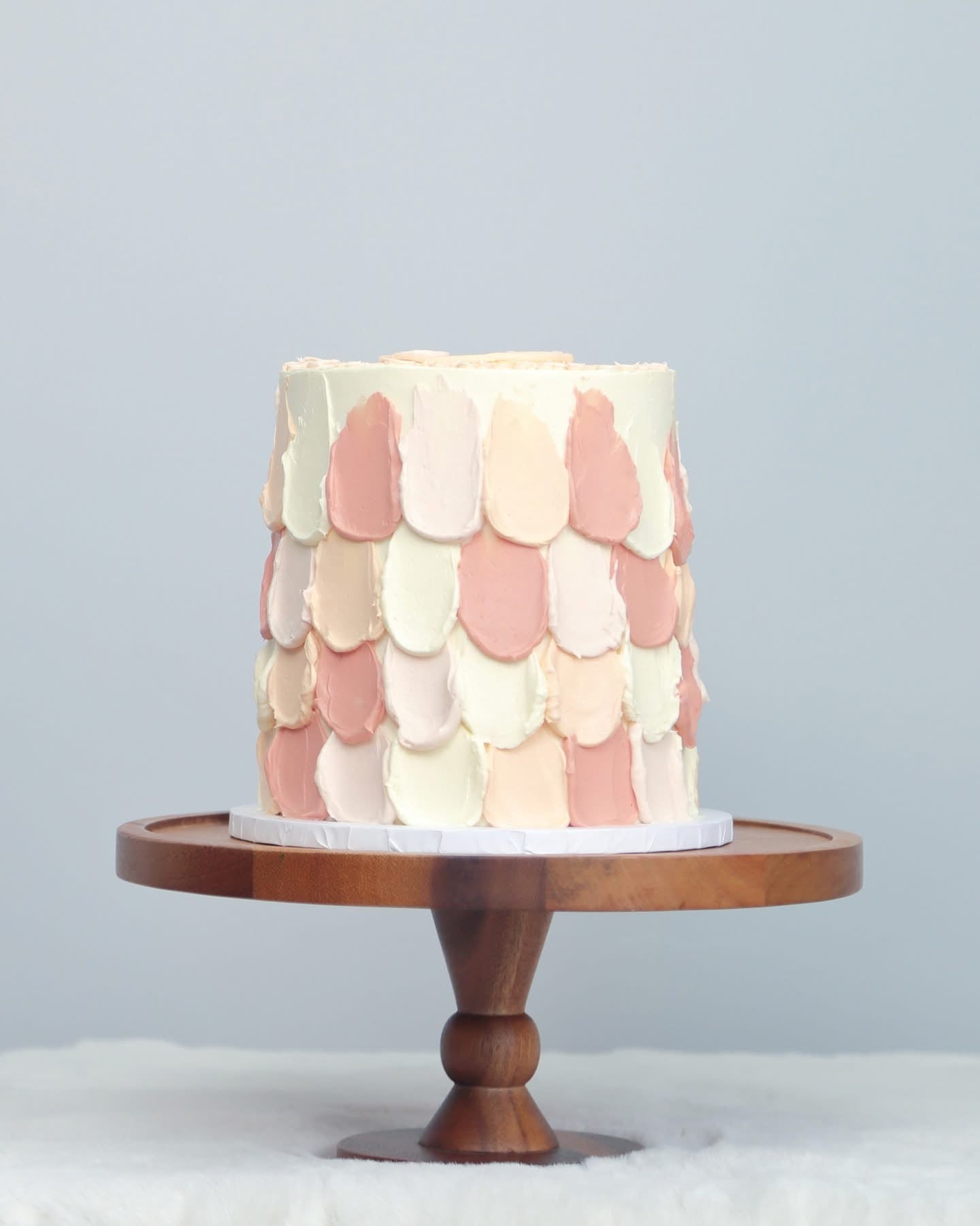 Pastel Sunshine Texture Cake