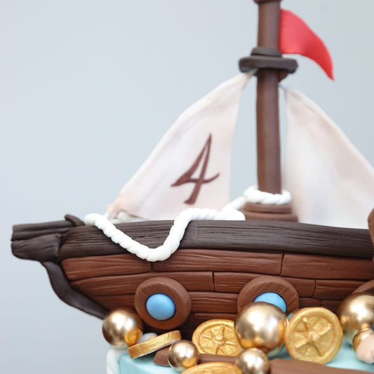 Pirate Ship Explorer Cake
