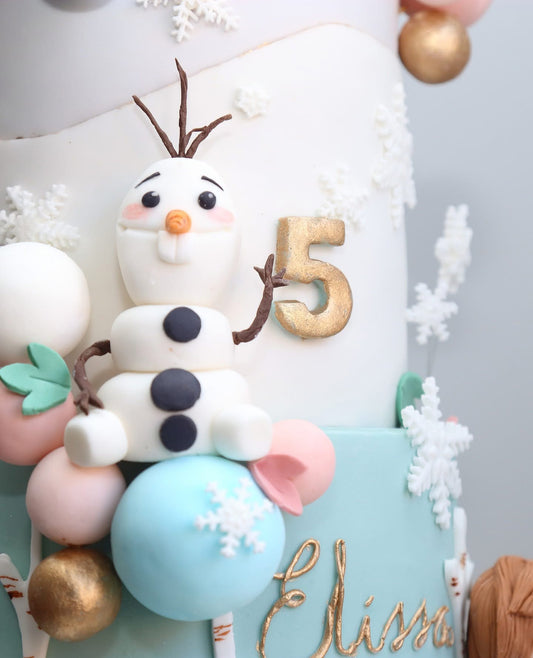 Frozen Dreams Tiered Cake