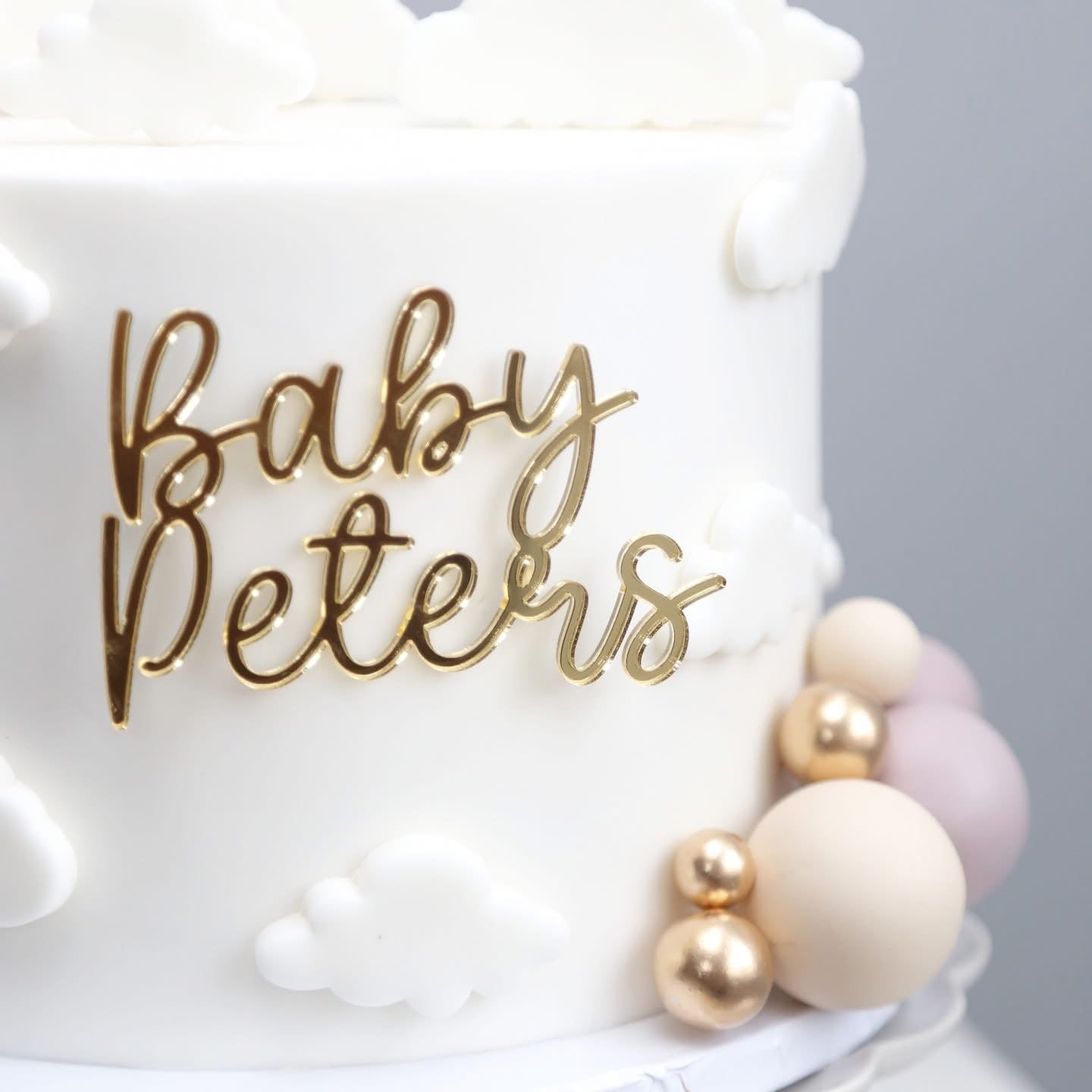 Pastel Bubble Cake