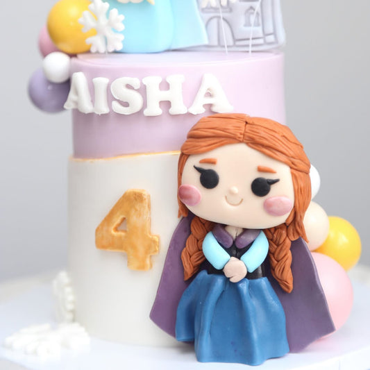 Snowflake Sisters Cake