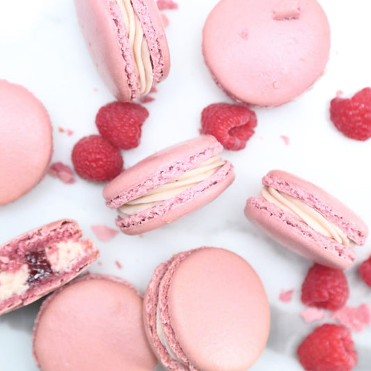 Raspberry (12 Macaron Box)