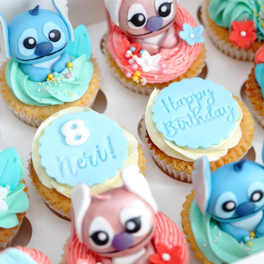 Stitch & Friends Cupcakes