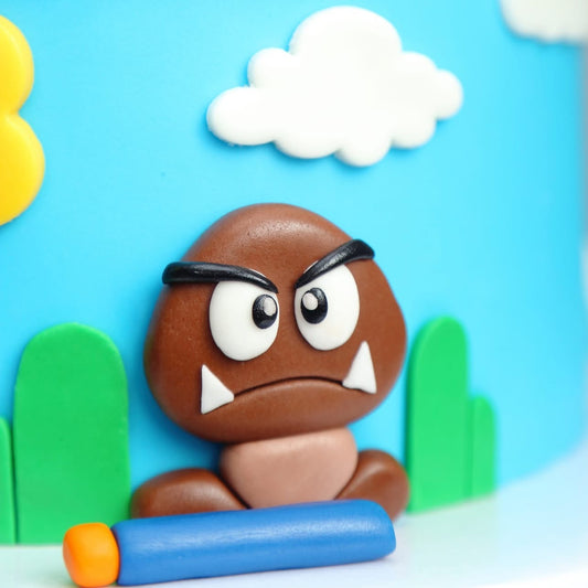 Super Mario Nerf Battle Cake