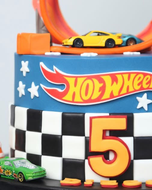 Hot Wheel Inspired Cake