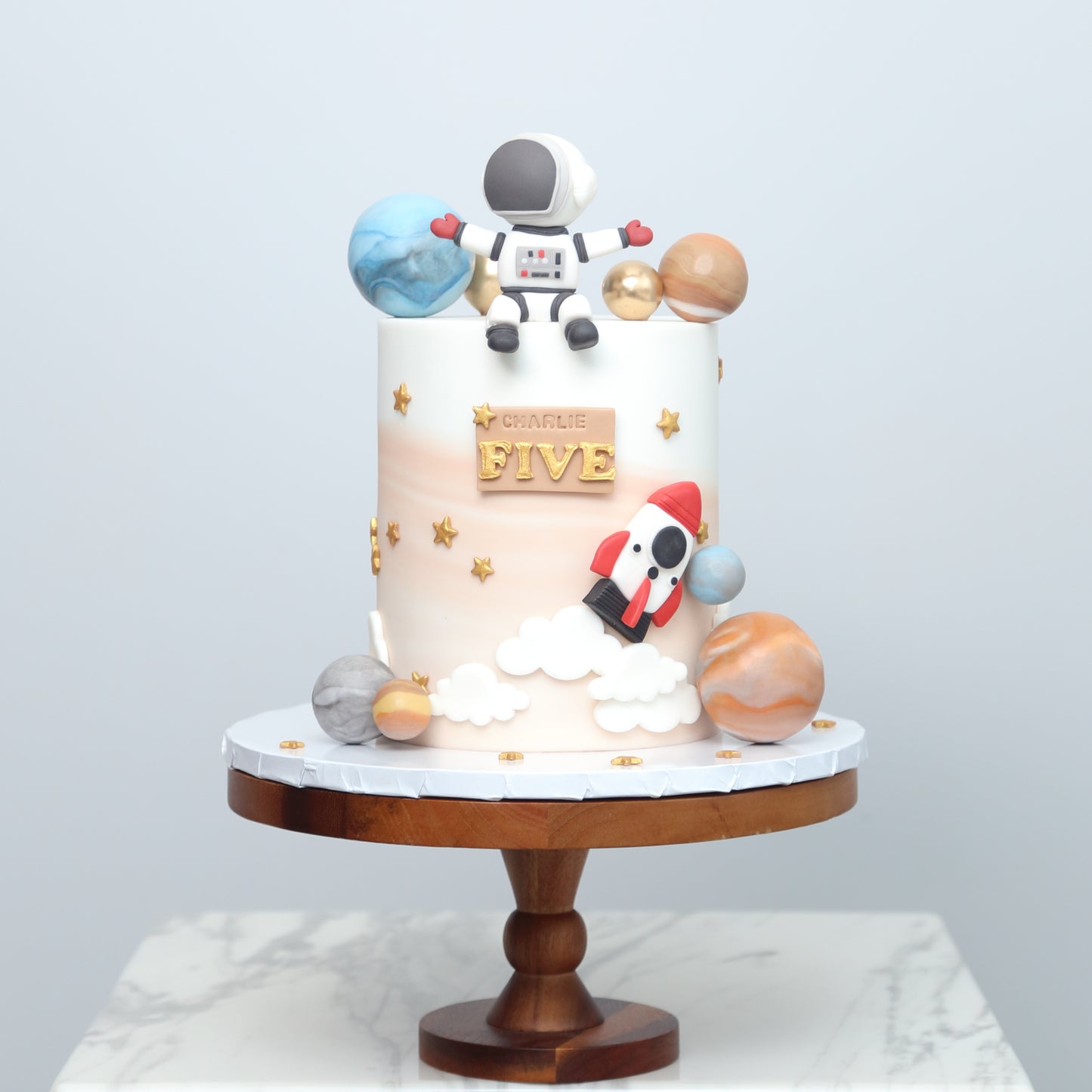 The Little Space Explorer Cake