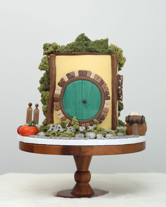 Hobbit Hole Cake 🗻🌳🪾