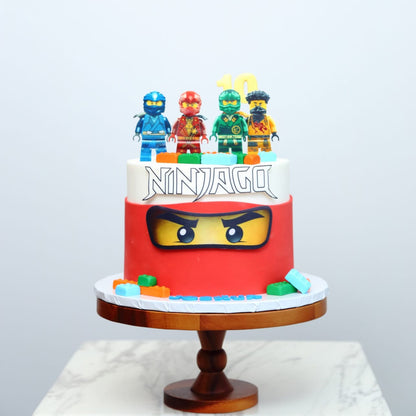 Ninjago-Inspired Cake