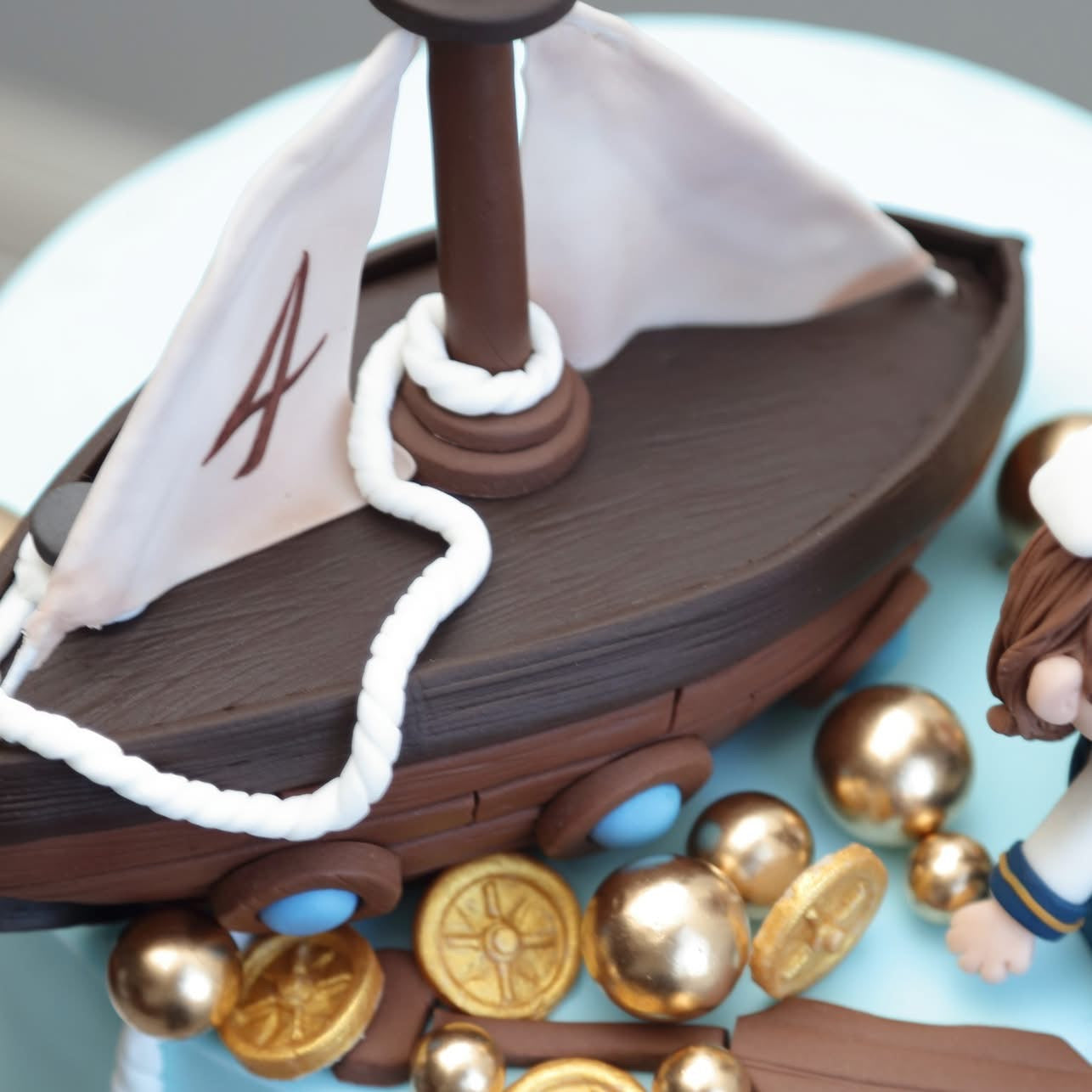 Pirate Ship Explorer Cake
