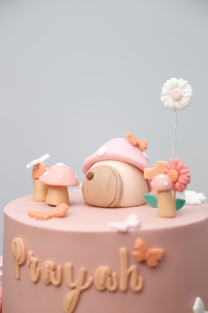 Dreamy Mushroom Meadow Cake
