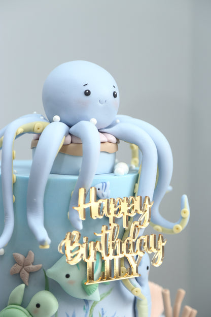 My Octopus & Friends Cake