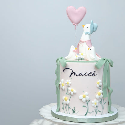 Silly Goose Theme Cake