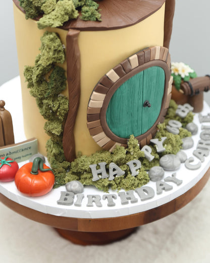 Hobbit Hole Cake 🗻🌳🪾