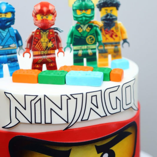 Ninjago-Inspired Cake