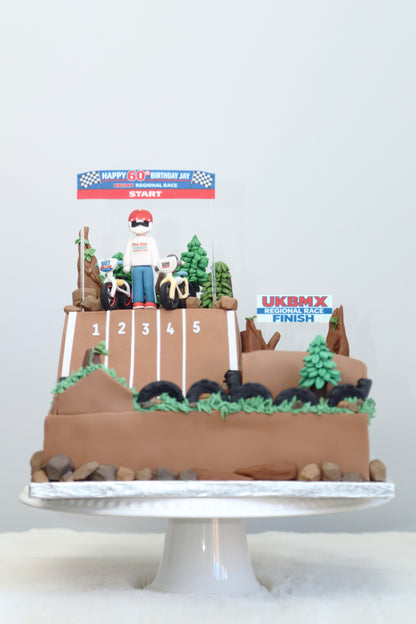 BMX Track Cake 🚲 🚵