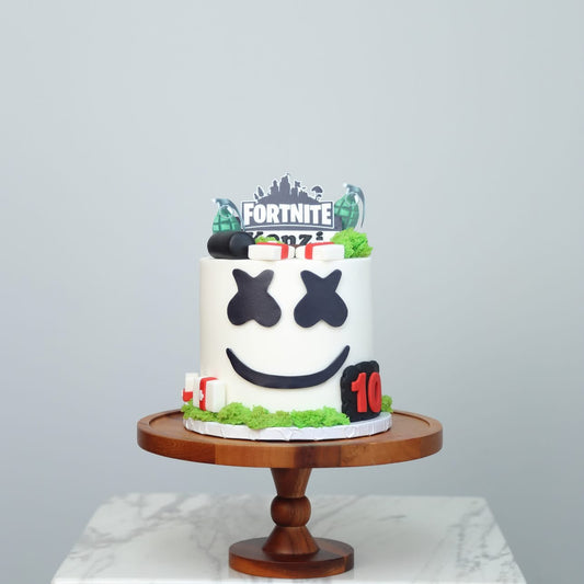 Fortnite Theme Cake