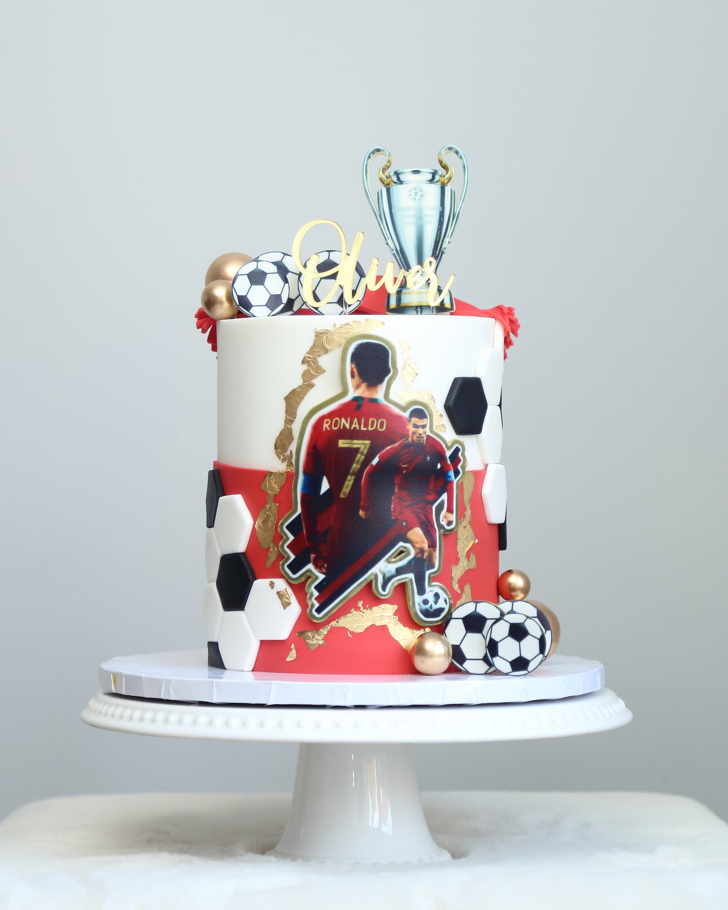 The CR7 Champion Cake ⚽️🏟️❤️