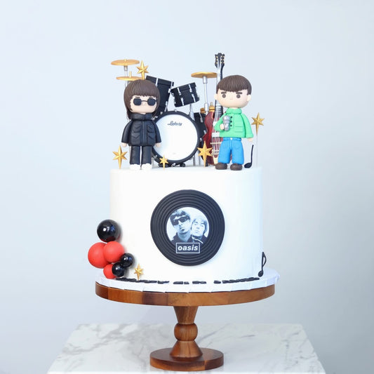 The Oasis-inspired Cake🎸🎶🎤