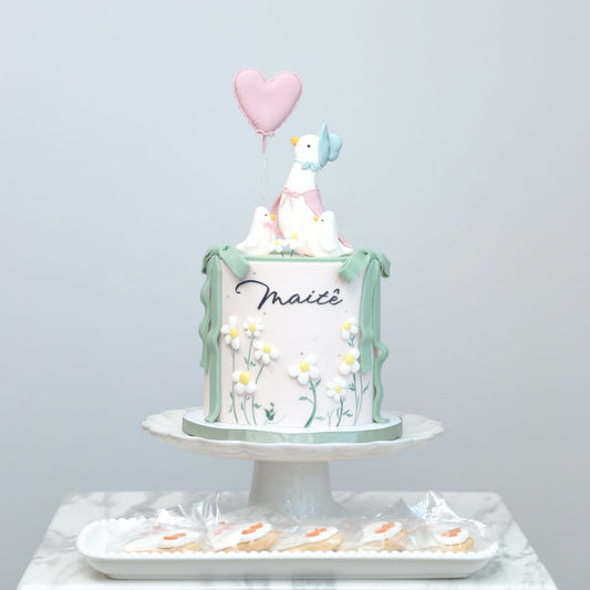Silly Goose Theme Cake