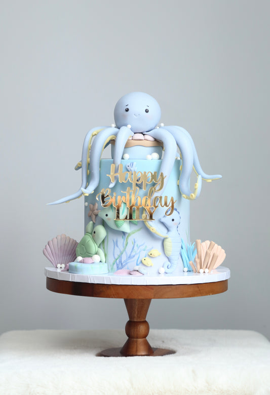 My Octopus & Friends Cake