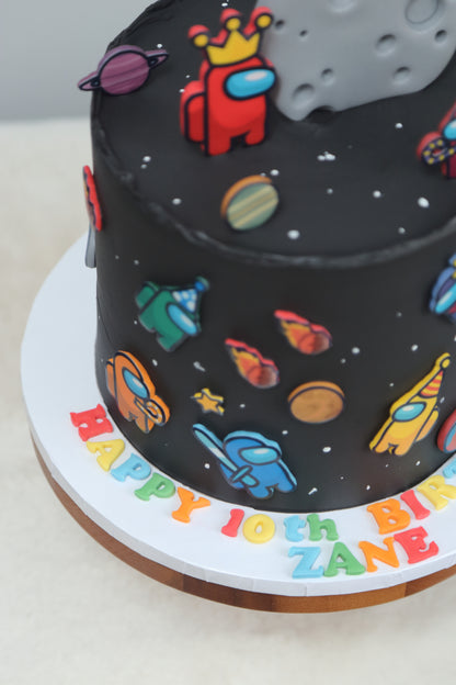 Emergency Meeting!!! Bespoke Among Us cake 🎂