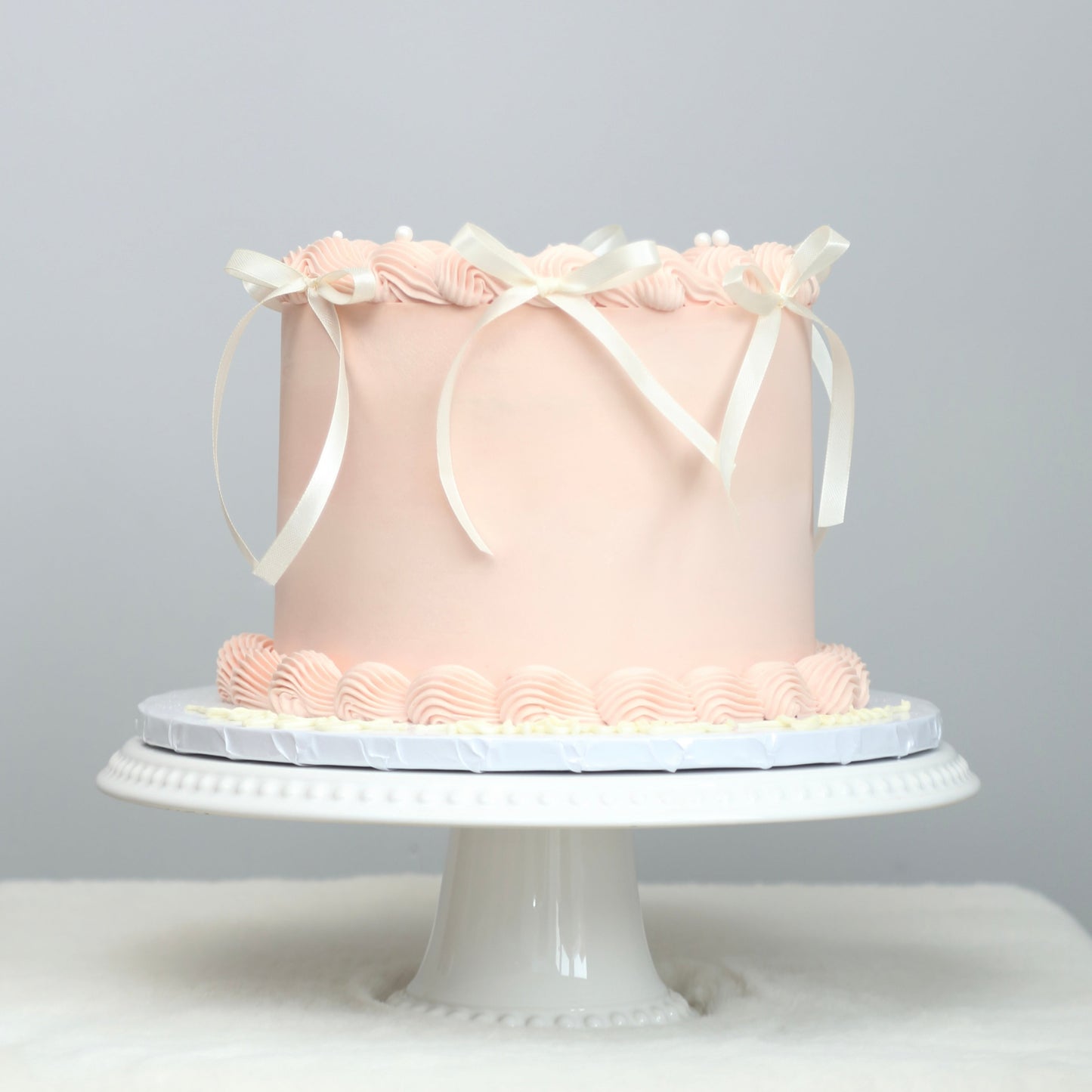 Soft Pink Vintage Cake