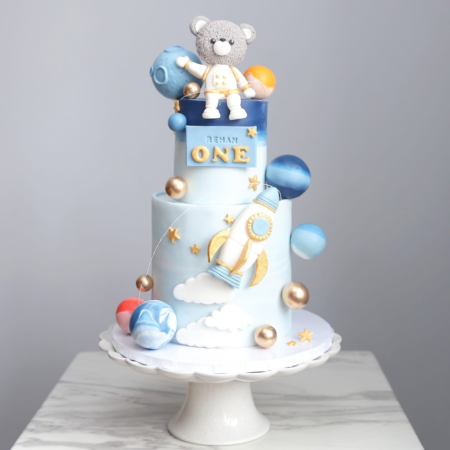 The Little Teddy Space Explorer