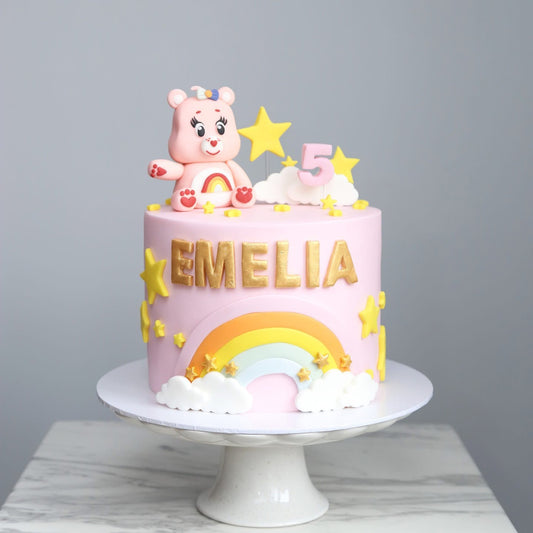 Care Bears Rainbow Cake
