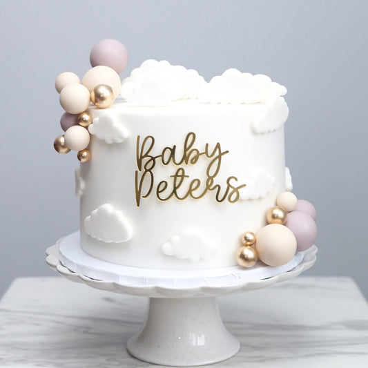 Pastel Bubble Cake