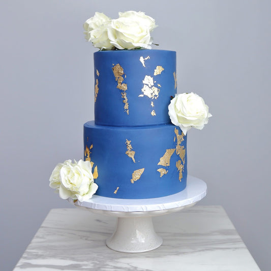 Blue Velvet Tiered Bloom