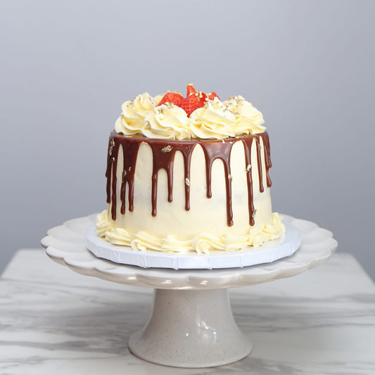 Strawberry Drizzle Cake