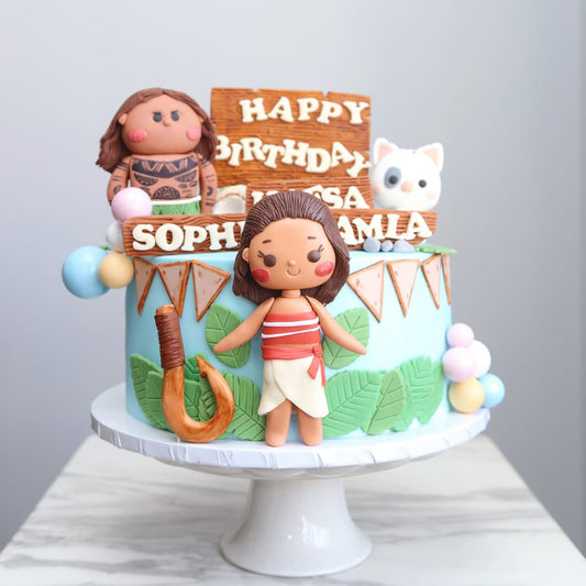 Moana’s Birthday Voyage Tier