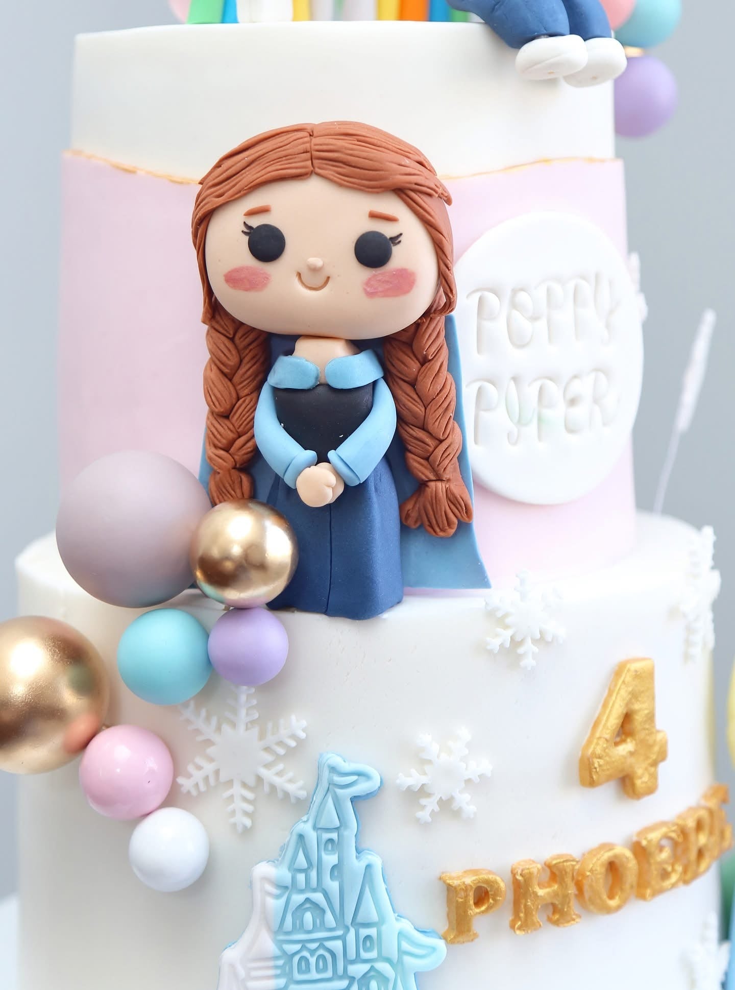 Frozen Sisters Celebration Tiers