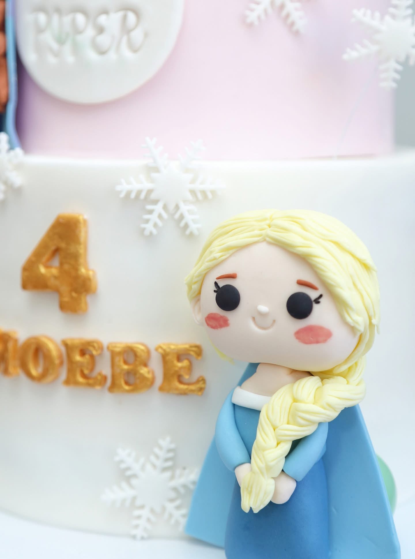 Frozen Sisters Celebration Tiers