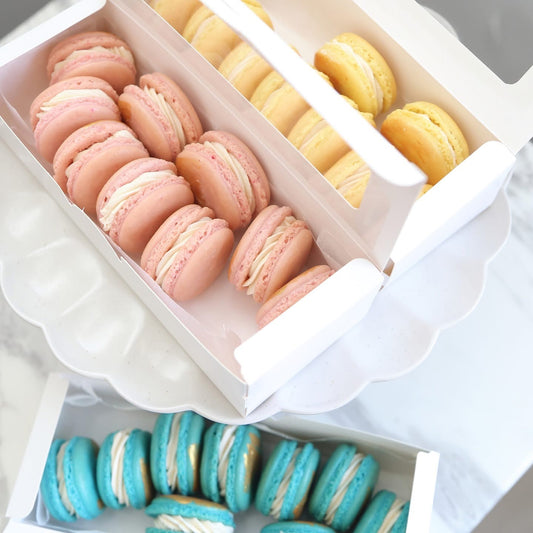 Madagascar Vanilla (12 Macarons Box)