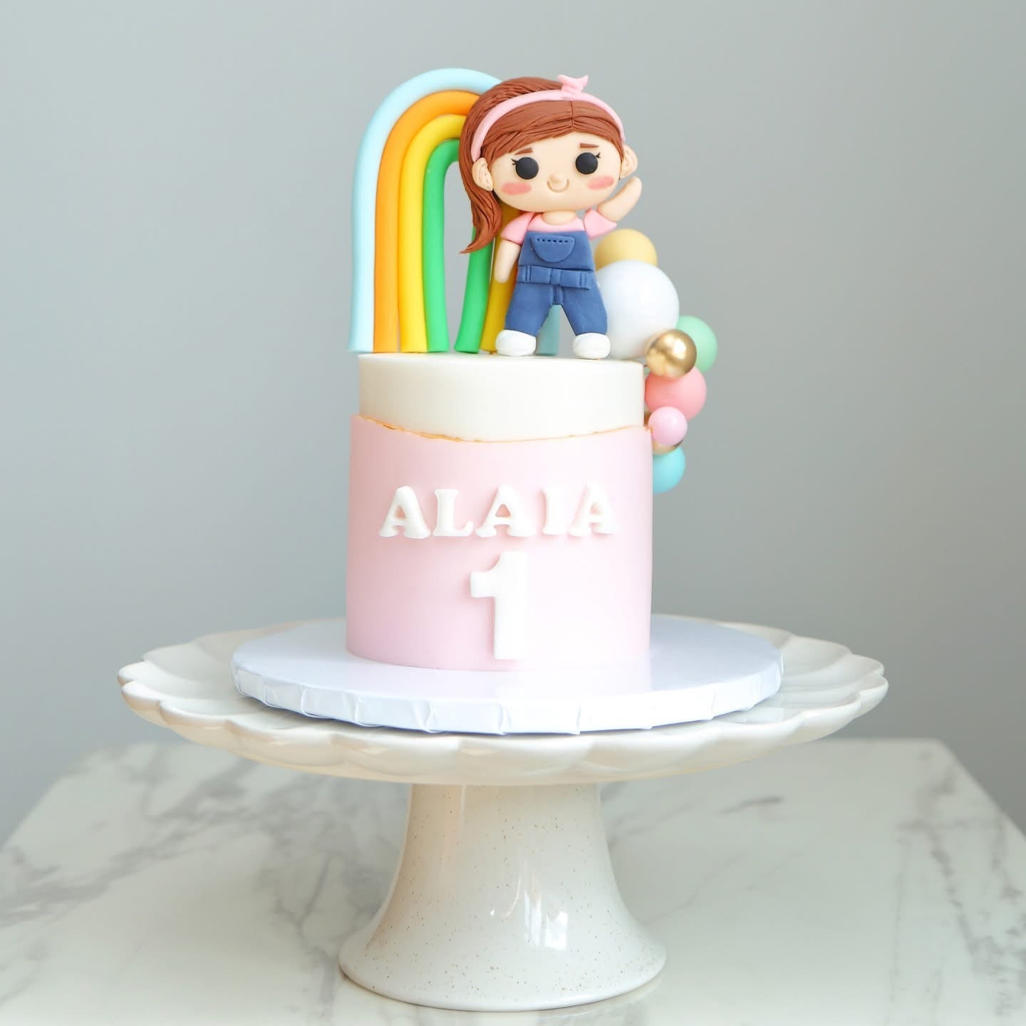 Ms Rachel Rainbow Cake