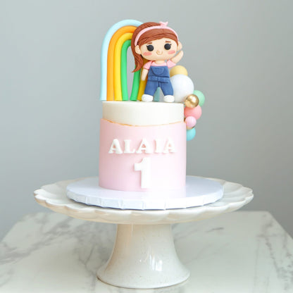 Ms Rachel Rainbow Cake