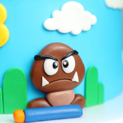 Super Mario Nerf Battle Cake