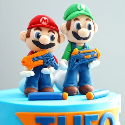 Super Mario Nerf Battle Cake