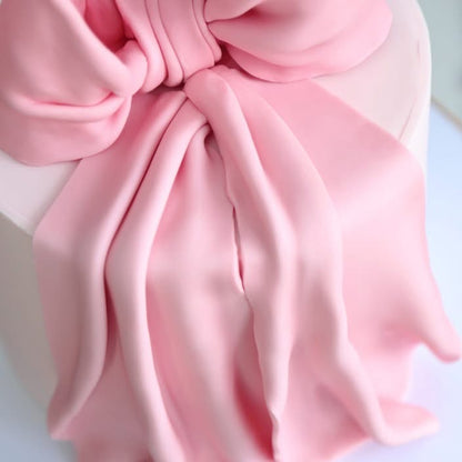 Pink Bow Cake