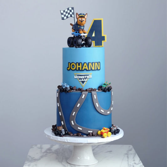 Paw Patrol Monster Rally Cake