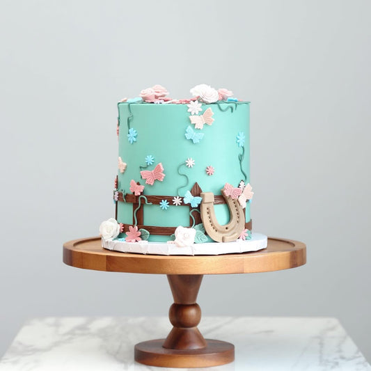 Horse Paddock Theme Cake