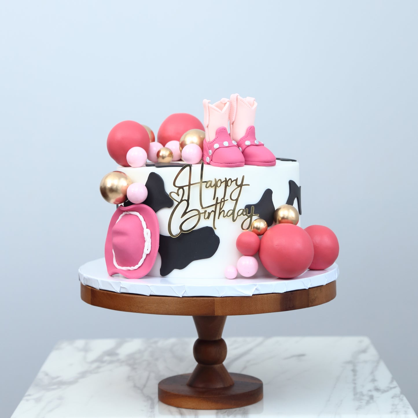 Cowgirl Rice Krispies Cake