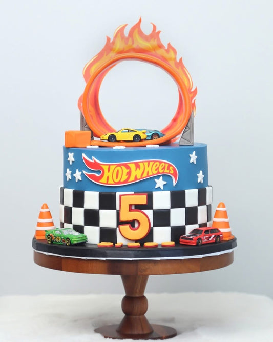 Hot Wheel Inspired Cake