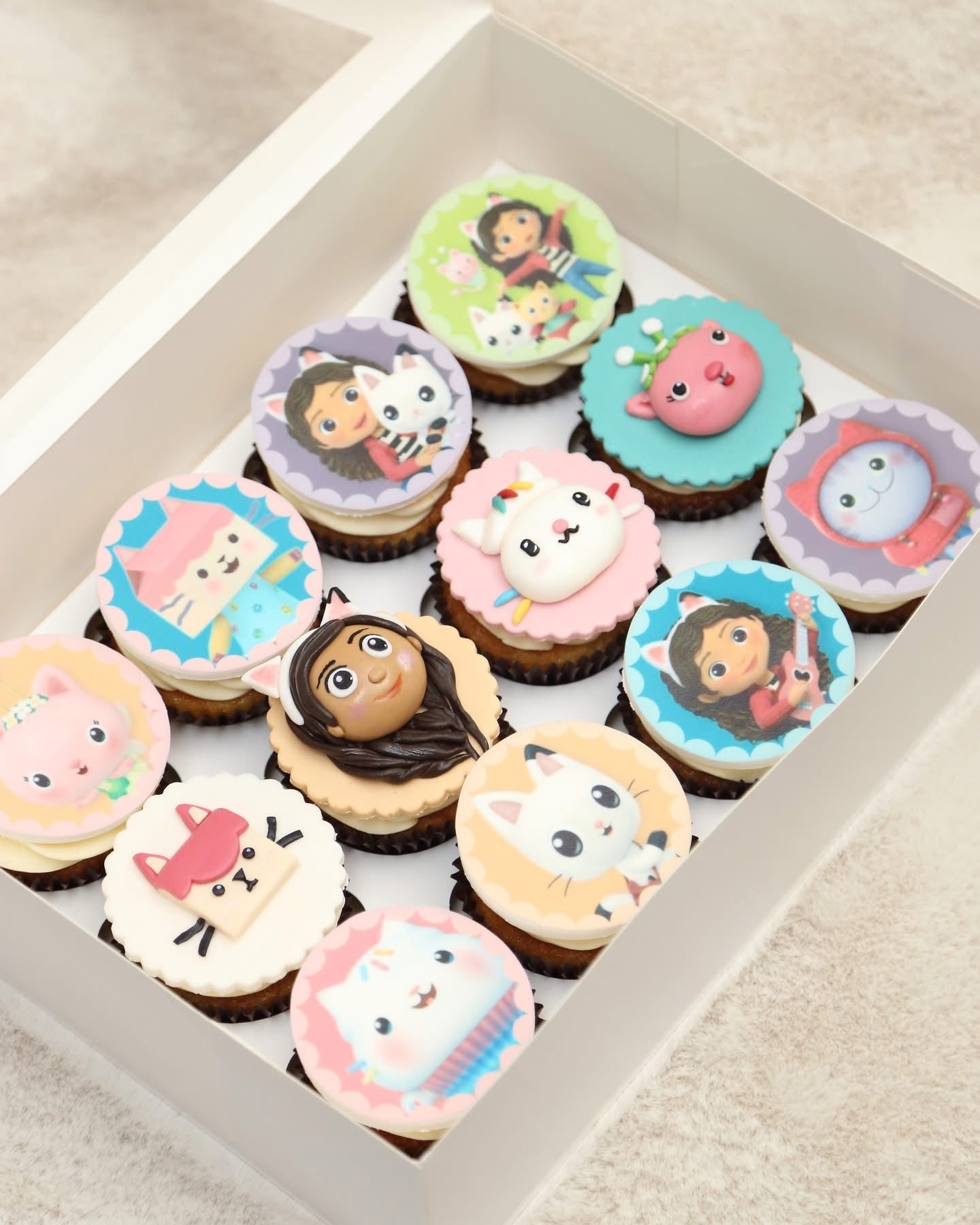 Gabby’s Dollhouse Cupcakes
