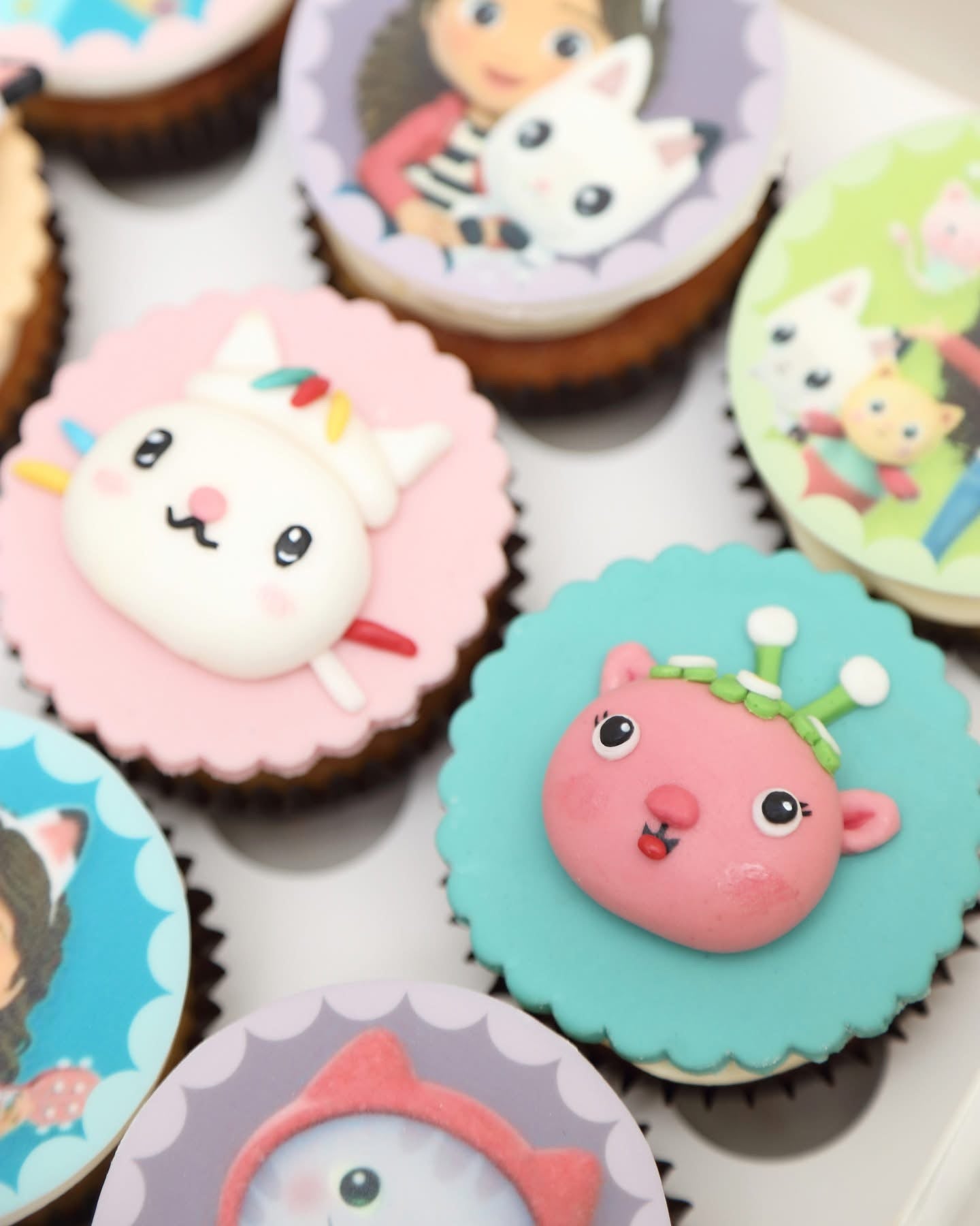 Gabby’s Dollhouse Cupcakes